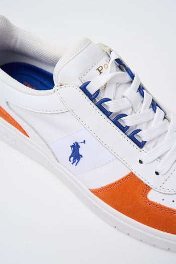 Ralph Lauren Sneaker White/orange Uomo - 5