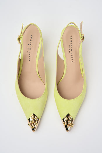 Roberto Festa Slingback Lime Donna - 4