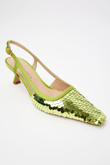 Roberto Festa Slingback Pistacchio Donna - 5