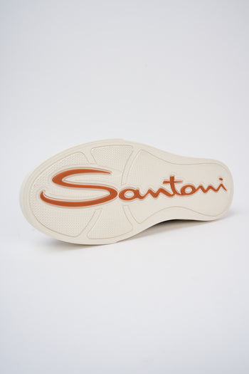 Santoni Sneaker Dark Brown Uomo - 7