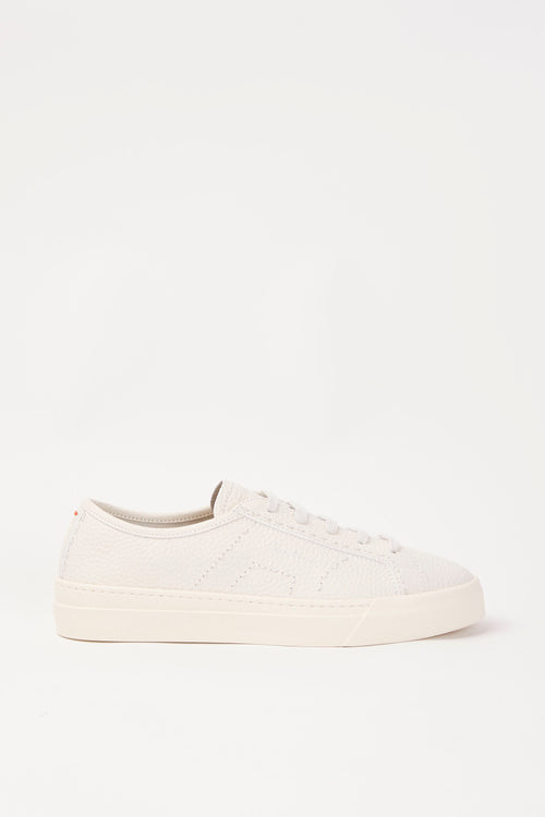 Santoni Sneaker White Uomo