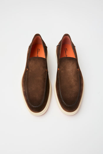 Santoni Mocassino Brown Uomo - 3