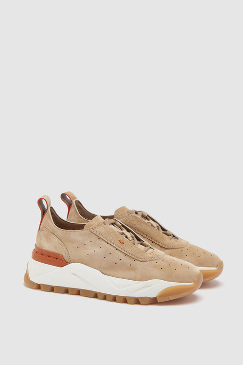 Santoni Sneaker Beige Donna - 2