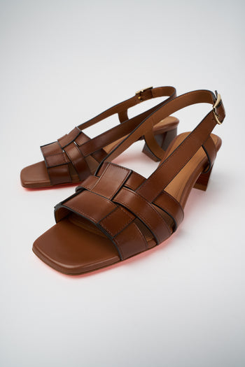 Santoni Sandalo Light Brown Donna - 5