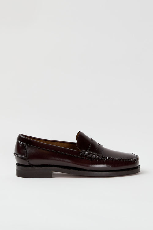 Sebago Mocassino Brown Burgundy Uomo