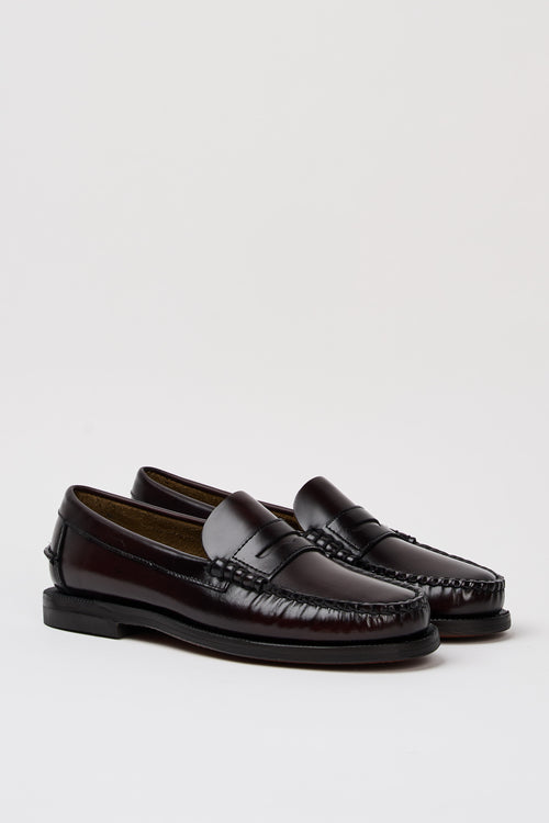Sebago Mocassino Brown Burgundy Donna - 2