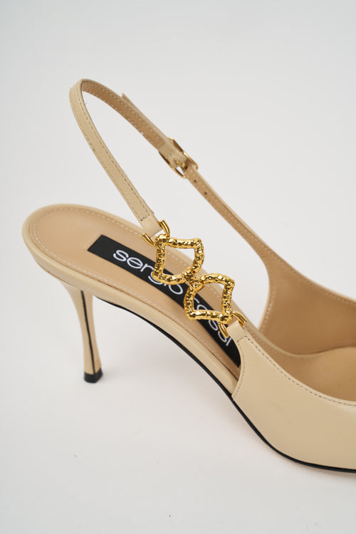 Sergio Rossi Slingback Chalk Donna - 2