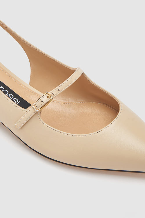 Sergio Rossi Slingback Chalk Donna - 2