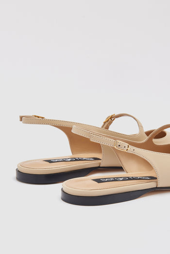 Sergio Rossi Slingback Chalk Donna - 4