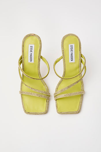 Steve Madden Ciabatta Neon Lime Donna - 3