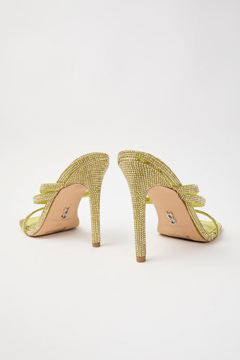Steve Madden Ciabatta Neon Lime Donna - 5