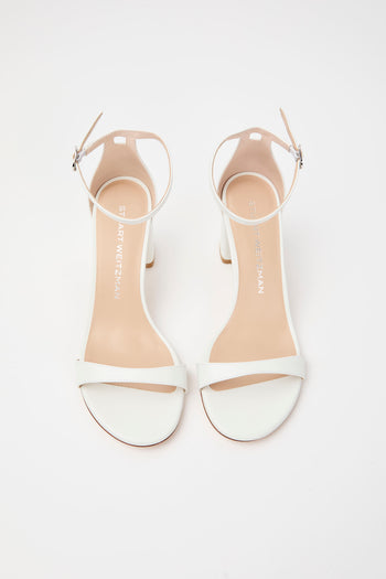 Stuart Weitzman Sandalo White Donna - 3