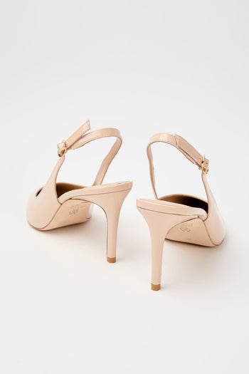 Stuart Weitzman Slingback Barely Beige Donna - 5