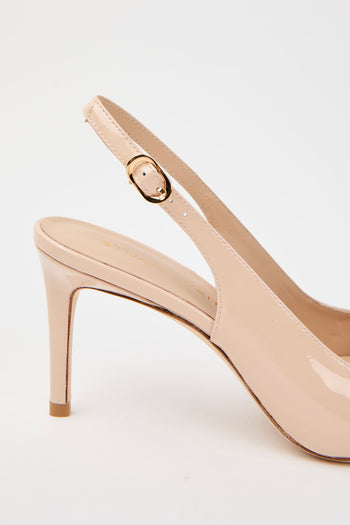 Stuart Weitzman Slingback Barely Beige Donna - 6