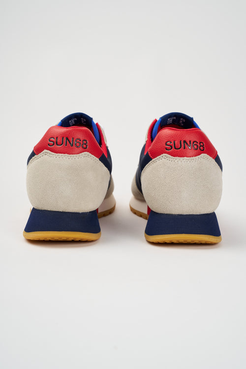Sun68 Sneaker Bianco/navy Blue Uomo - 2