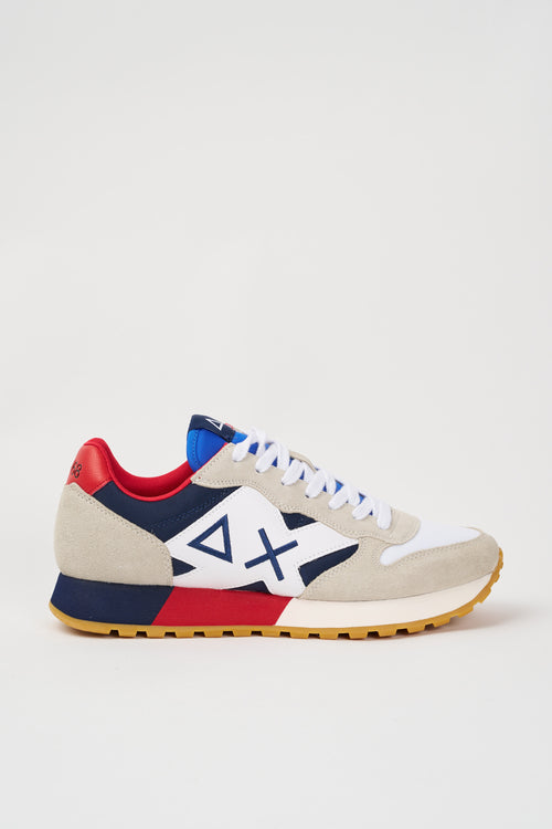 Sun68 Sneaker Bianco/navy Blue Uomo