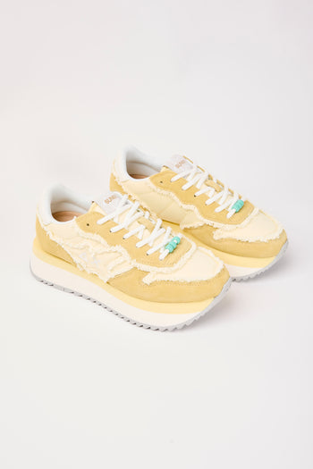 Sun68 Sneaker Giallo Limone Donna - 3