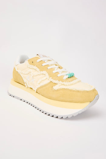 Sun68 Sneaker Giallo Limone Donna - 5