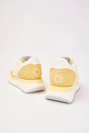 Sun68 Sneaker Giallo Limone Donna - 6