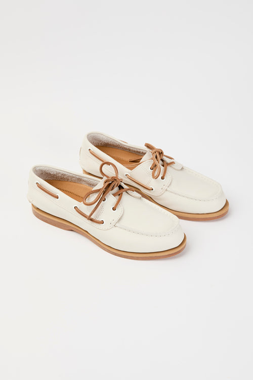 Timberland Mocassino Natural Full Grain Donna - 2