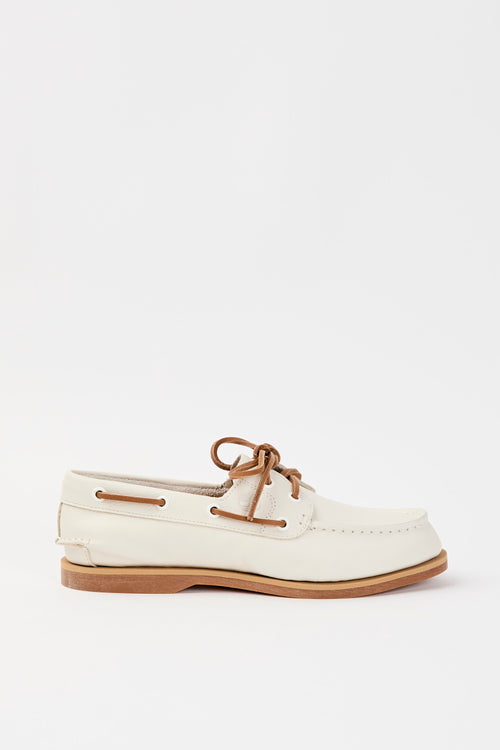 Timberland Mocassino Natural Full Grain Donna