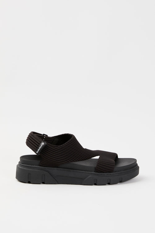 Timberland Sandalo Black Knit Donna