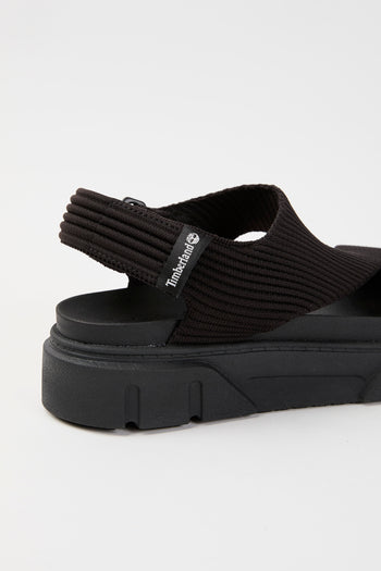 Timberland Sandalo Black Knit Donna - 5