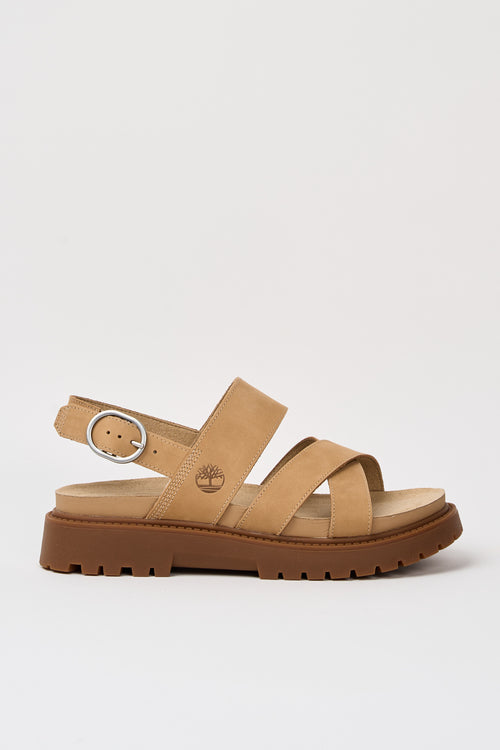 Timberland Sandalo Medium Beige Nubuck Donna