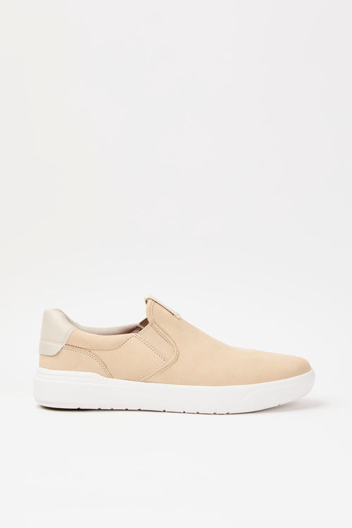 Timberland Slip-on Light Beige Nubuck Uomo