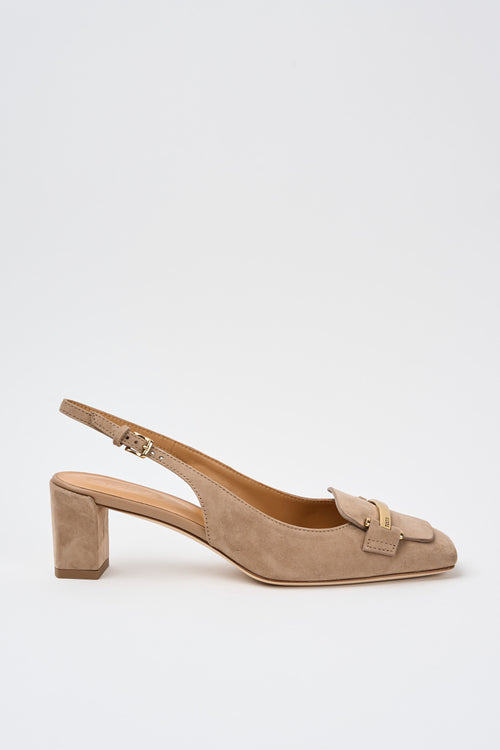 Tod's Slingback Cappuccino Donna - 1