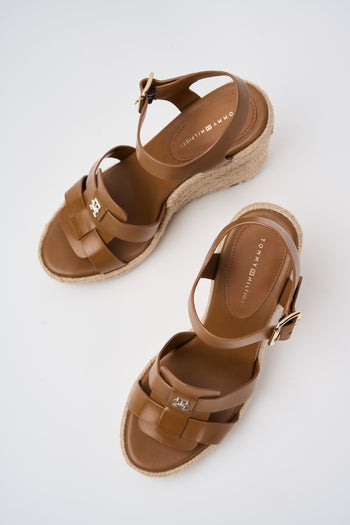 Tommy Hilfiger Zeppa Cognac Brown Donna - 4