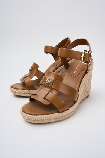 Tommy Hilfiger Zeppa Cognac Brown Donna - 5