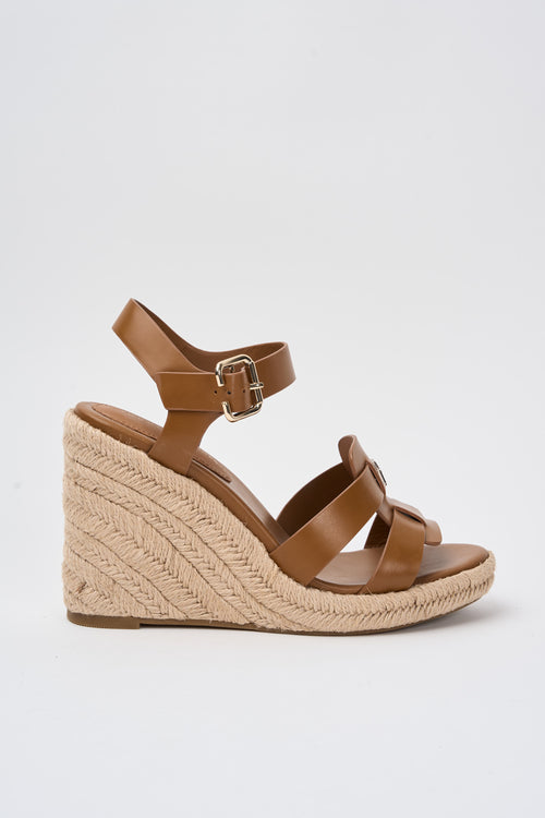Tommy Hilfiger Zeppa Cognac Brown Donna