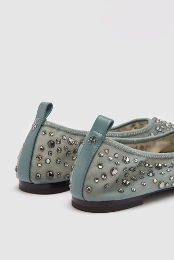 Tory Burch Ballerina Blue Donna - 4