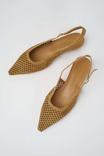 Tre Emme Slingback Camel Donna - 5