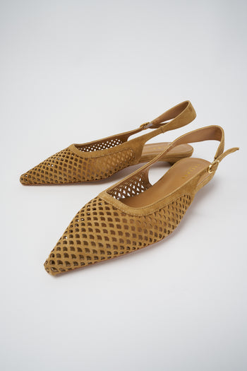 Tre Emme Slingback Camel Donna - 6