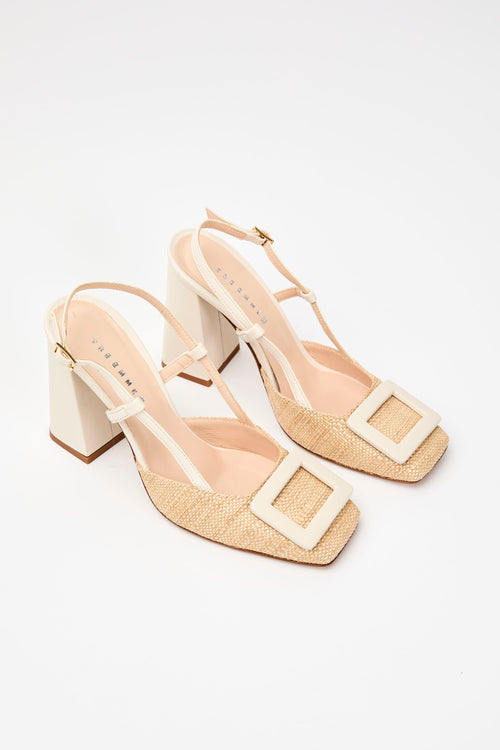 Tre Emme Slingback Nature Burro Donna - 2