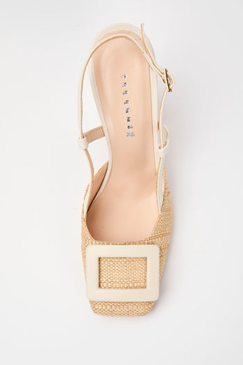 Tre Emme Slingback Nature Burro Donna - 3