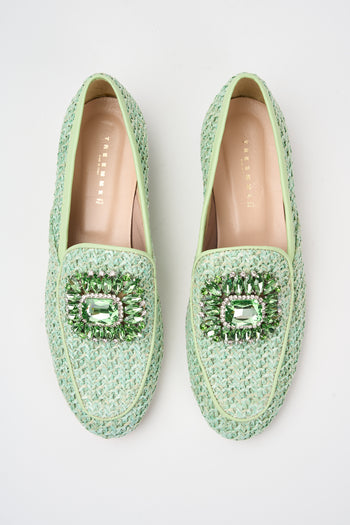 Tre Emme Mocassino Menta Donna - 3