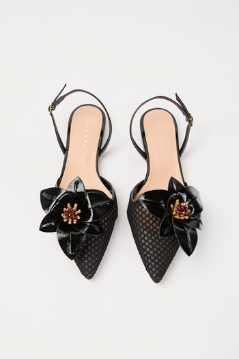 Tre Emme Slingback Nero Donna - 3