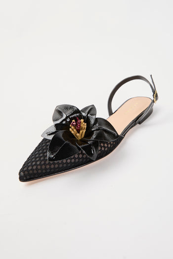 Tre Emme Slingback Nero Donna - 4