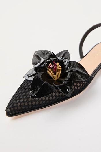 Tre Emme Slingback Nero Donna - 5