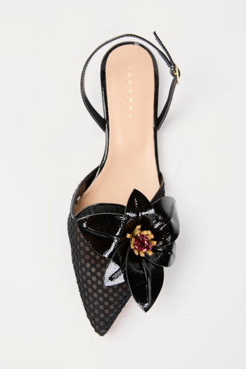 Tre Emme Slingback Nero Donna - 8