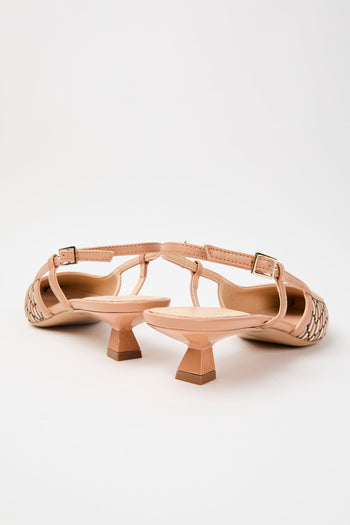 Tre Emme Slingback Cuoio+beige Donna - 3