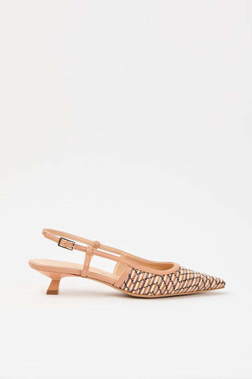 Tre Emme Slingback Cuoio+beige Donna