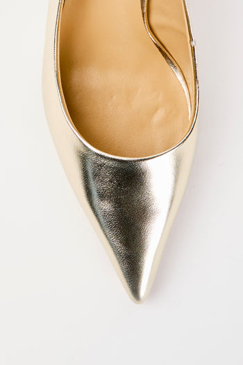 Tre Emme Slingback Platino Donna - 4