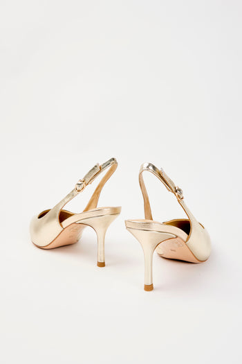 Tre Emme Slingback Platino Donna - 7