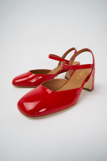 Tre Emme Mary Jane Rosso Donna - 5
