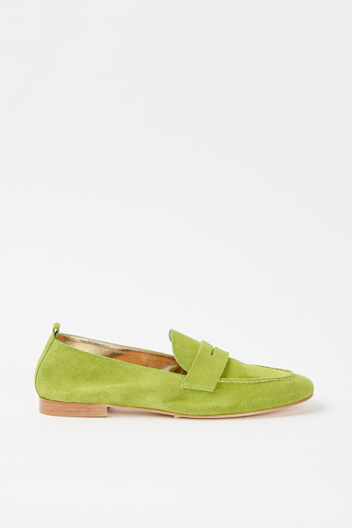 Tre Emme Mocassino Green Donna