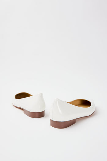Tre Emme Ballerina Bianco Donna - 6